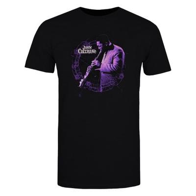 John Coltrane Unisex-Erwachsene Live Circle Baumwoll-T-Shirt