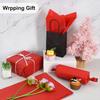 6/12/24PC Flower Wrapping Paper Flower Art Crafts Tissue Paper DIY Gift Packaging Supplies Christmas Red Party Decor 50x75cm