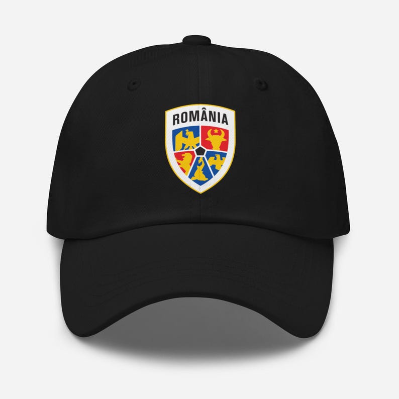Romania Soccer Hat Adjustable Football Cap Romania Gift Soccer Fan Hat