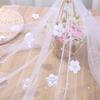 3D Floral & Butterfly Beaded Table Runner for Wedding & Party Decor