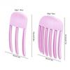 Grampos de cabelo fofos para ondulação de franjas, raízes de cabelo, grampos de cabelo volumizantes, grampos de cabelo para mulheres, grampos de formato fixo para ondulação, rolo de cabelo com volume da moda