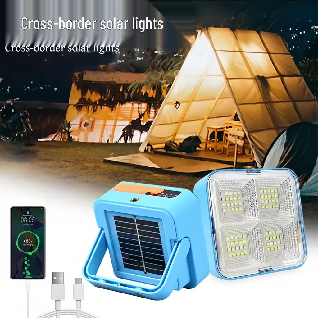 Super Bright Mini LED Solar Floodlight for Outdoor and Emergency Use