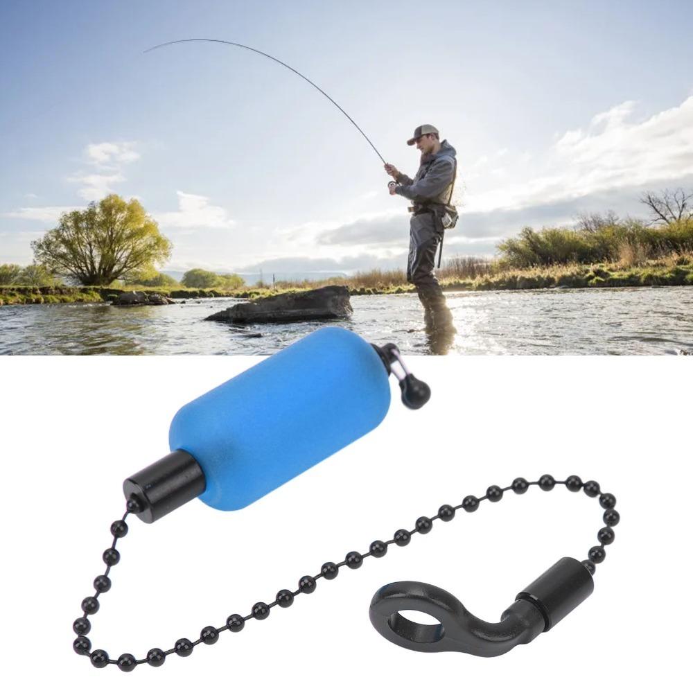 3PCS Iron Fishing Alarm Chain 3 Colors Fishing Alarm Hanger Bite Indicator Alerter  Outdoor Use