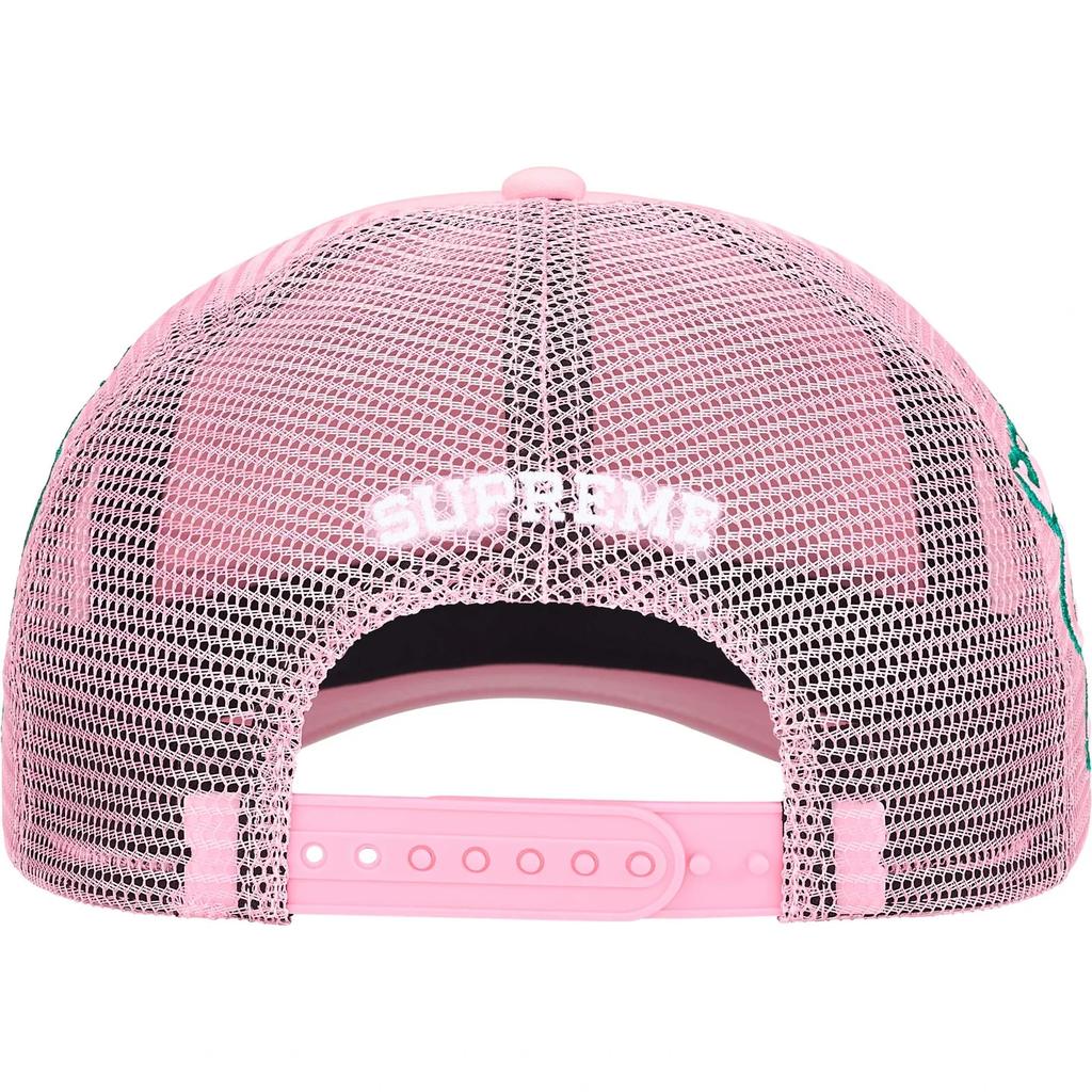 770056 Supreme University Mesh Back 5-Panel Pink