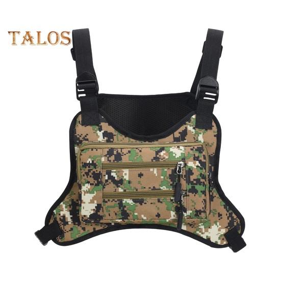 

Спортивна нагрудна сумка Водонепроникна регульована сумка Чоловіки Жінки Велоспорт на свіжому повітрі Біг Тренування Жилетна сумка Піший туризм Дорожня сумка зелений