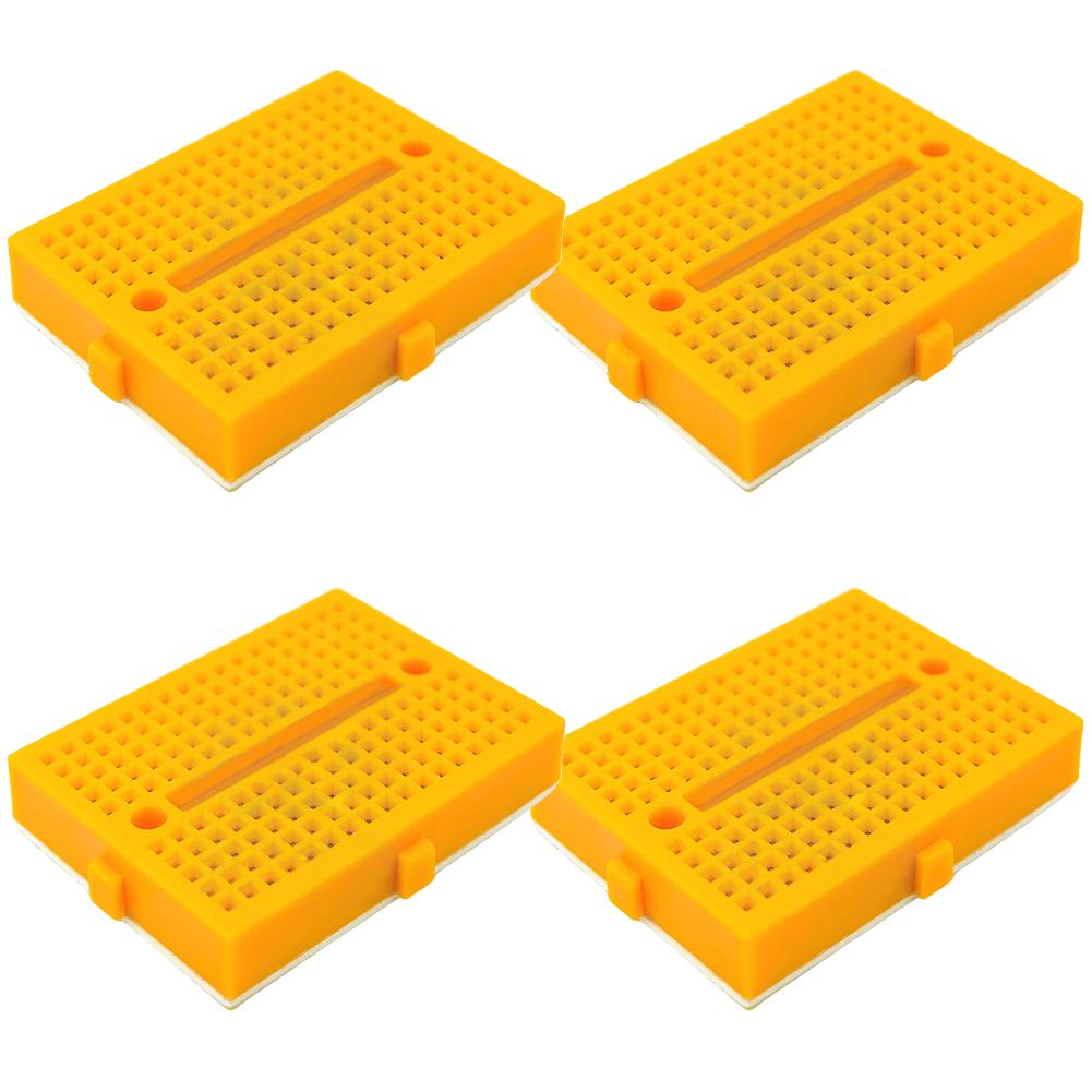 1-10PCS SYB-170 Mini Solderless Prototype Breadboard 170 Holes Breadboard Prototype Board 35x47mm for Small DIY Kits
