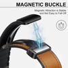 Leather Strap For Apple Watch Band 49mm 44 45 42mm 40 46 38 41mm Magnetic Bracelet Correa Men IWatch Ultra Series 10 9 8 7 SE 6
