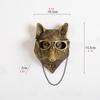 Tierkopf-Wandskulptur, Wanddekoration, Kunstharz, Tieranhänger, Dekoration