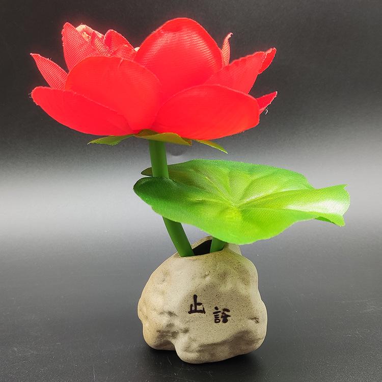 Buddhist Altar Offering Lotus Flower Home Decoration Ornament