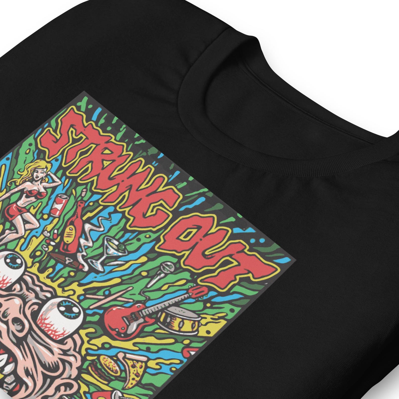 Strung Out T-Shirt Punk Band Merch Hardcore Punk Clothing L