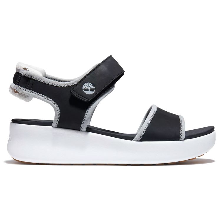 Timberland Los Angeles Wind Durable Sports Sandals Women Sandals Black White A23AM001
