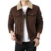 Men's Cotton Jacket Loose Parka Warm Padded Corduroy Short Jacket Winter Jacket Fashion Parkas Casual Plush Outfit Winproof Coat