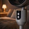 Pedestal Fan with Remote Control - 3 Oscillating Floor Fan, 7.5 Hour Timer, Adjustable Height Table and Floor Use for Bedroom Home