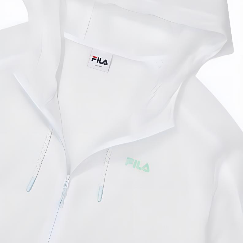 New FILA Jackets Women's White FS2JKF2251F-WHI