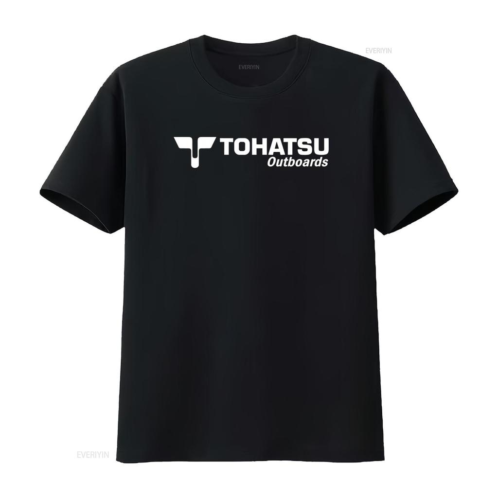 Tohatsu Outboard Soft Trendy Hip Hop T Shirt Hot Deals Vintage Washed Slightly Stylish Comfortable Breathable Homme Fashion