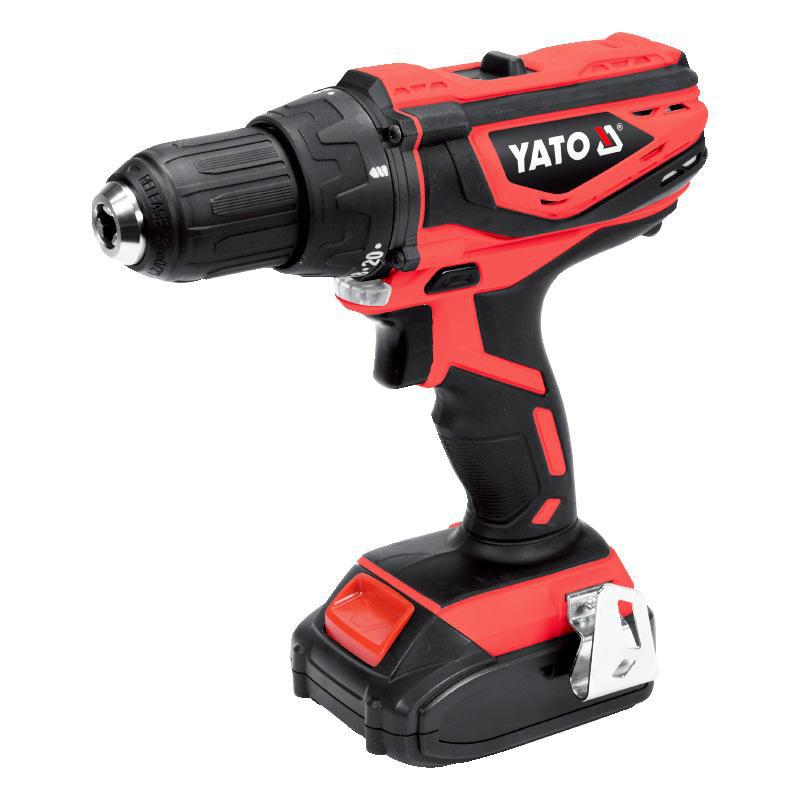 Yiertuo 18V Dual-Speed Rechargeable Electric Drill & Screwdriver