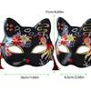 Cosplay Mask Handmade Half Face Mask Japanese Cat Mask Japanese-Style For Stage Performances Anime Cosplay