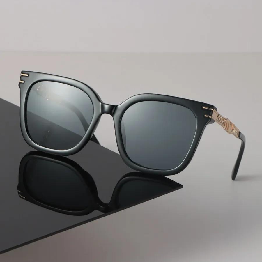 Quadratische Sonnenbrille Damen Herren Vintage Stilvoll Spiegelglas Sonnenbrille Weiblich Männlich Mode Persönlichkeit