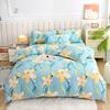 Romantic Peony Floral Duvet Cover Set Reversible Shabby Flower Comforter Cover with 2 Pillowcase Vintage Farmhouse Bedding Set