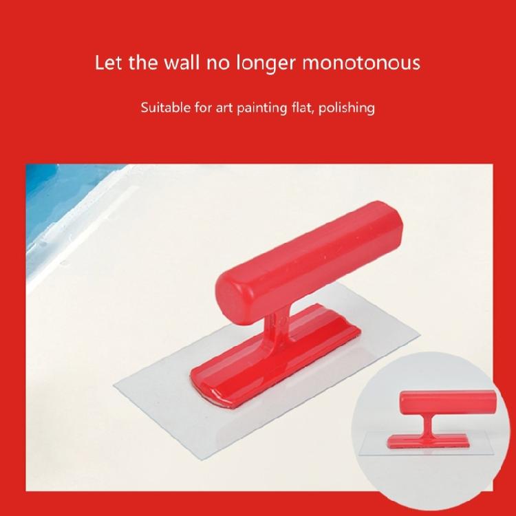 Spatola per Intonaco in Plastica Spatola Addensata per Intonacatura Pareti Portatile Lavoratori Spatola per Pavimenti e Cartongesso Strumento a Mano