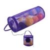 Round Yarn Storage Mesh Bag Hollow Mesh Portable Knitting Wool Yarn Bags Lightweight Crochet Yarn Handbag Organizer