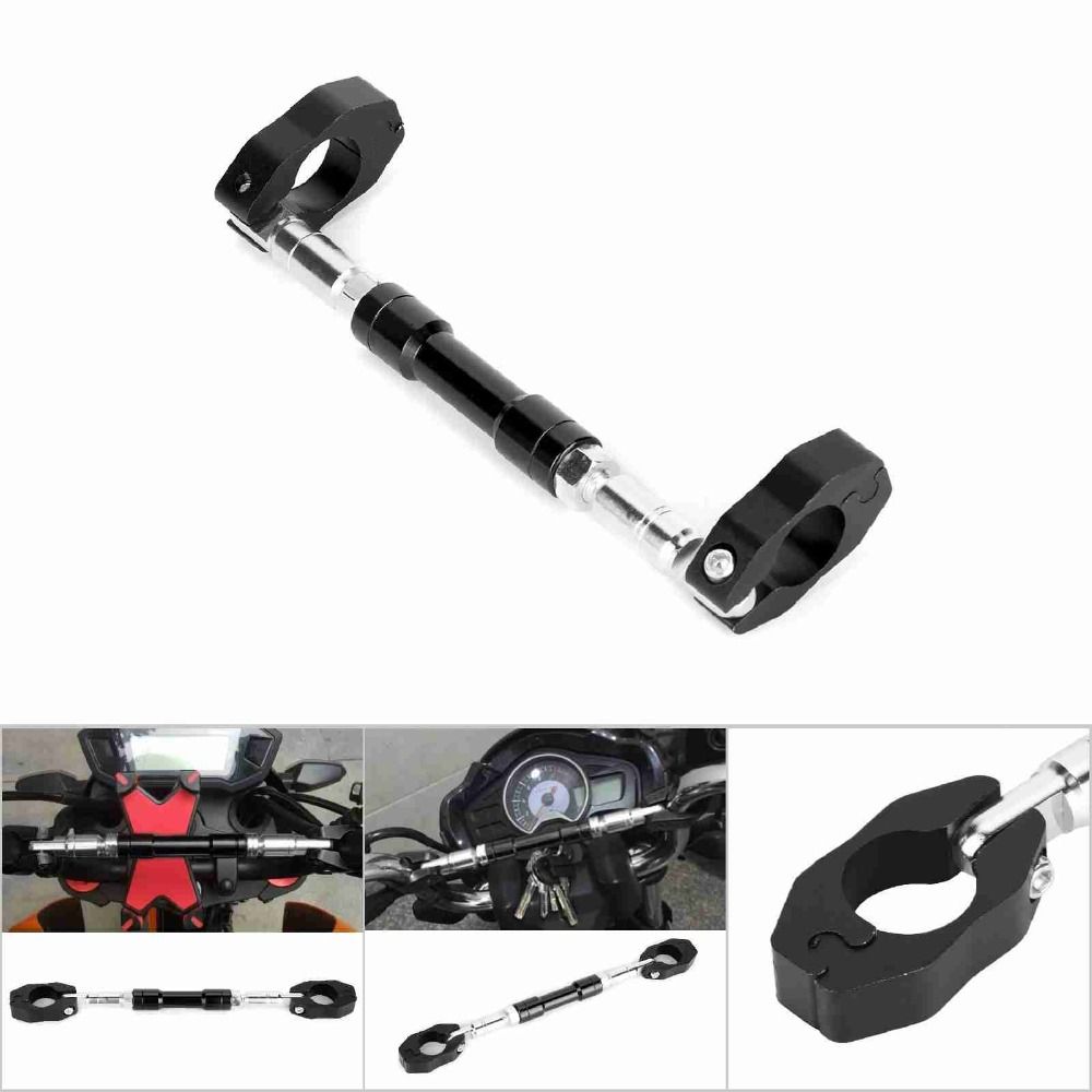 No rusting Handlebar Crossbar Adjustable Balance Bar Durable Strengthen Lever Bar  Motorcycle
