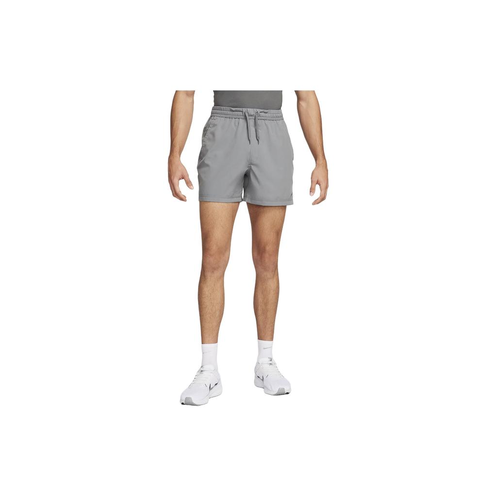 Nike Pure Logo Lace-Up Unlined Versatile Casual Shorts Men Bottoms Charcoal-Grey FN4347-084