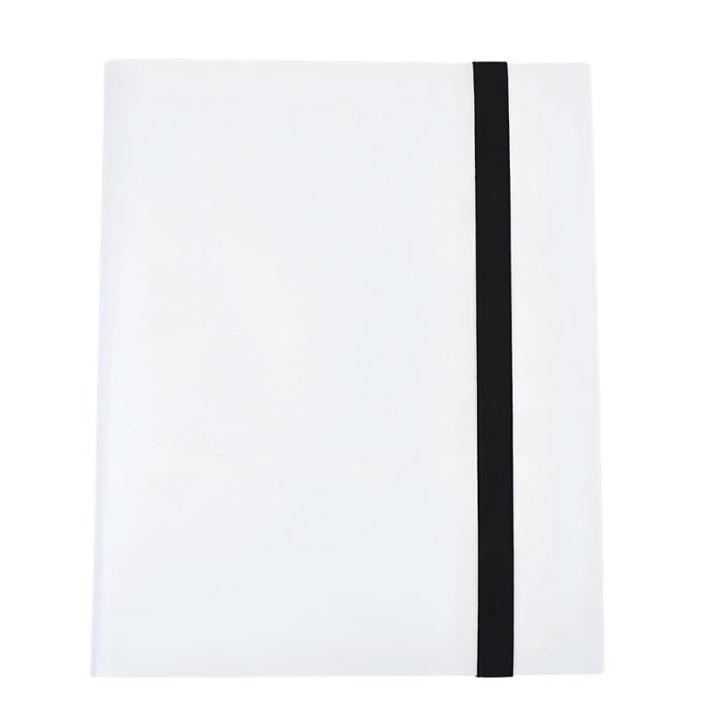 9/12 Pocket Trading Card Binder,Card Storage Organizers Album Collectible Card Album with Clear Inner Sheets and Separate Compartments for Sorting,