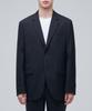 Musinsa Standard Wool Blend Relaxed Basic Blazer [Navy]