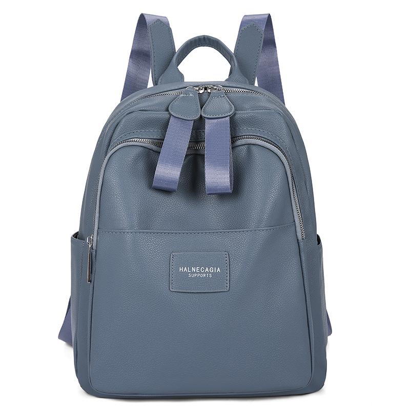 Women s Backpack, New Korean Style, Fashionable and Trendy, Soft Leather Texture, Large Capacity, Schoolbag for Women, Women s Backpack
