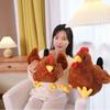 PP Cotton Chick Doll Throw Pillow Rooster Chicken Plush Dolls  Birthday Parties