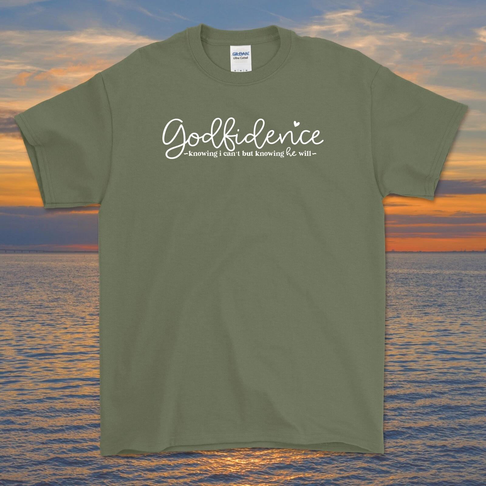 Godfidence graphic tee shirt | Christian Bible God Psalm Gospel 3XL