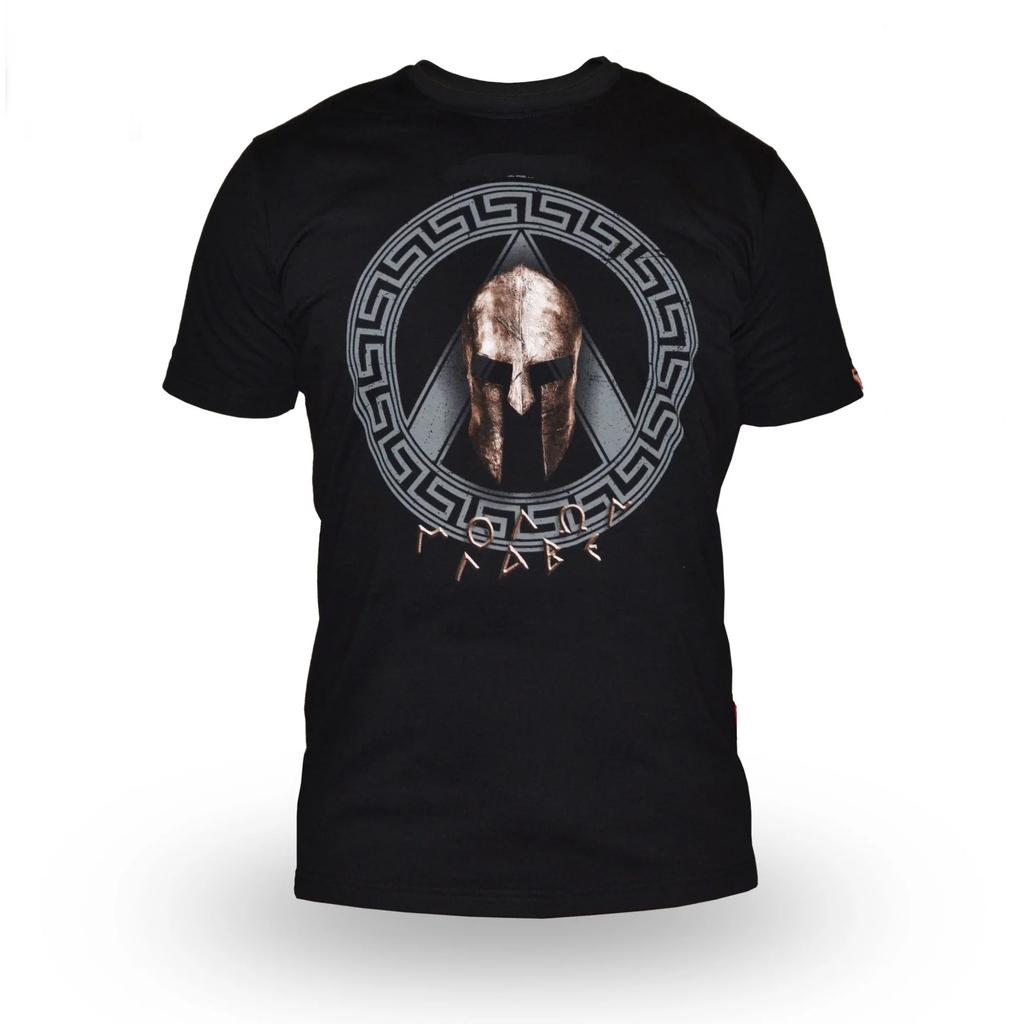 Leonida Molon Labe Spartan Warriors Helmet TShirt Summer Cotton Short Sleeve ONeck Mens T Shirt New S3XL