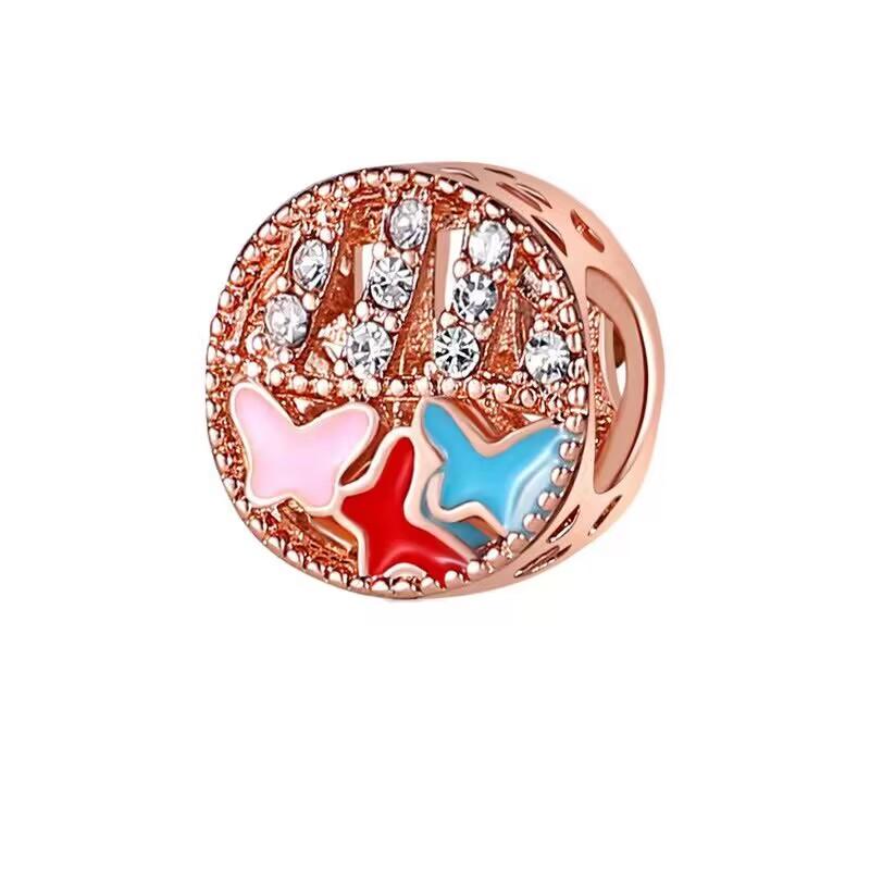 

Новый европейский очаровательный стакан, дом, маленький автомобиль, небольшой поезд, подходит для браслета дома, женские украшения своими руками