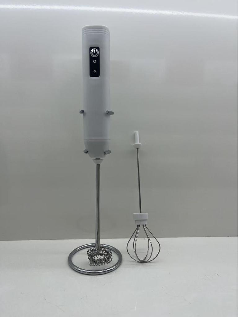 Electric Handheld Milk Frother and Egg Beater - Food Grade Small Mixer for Coffee