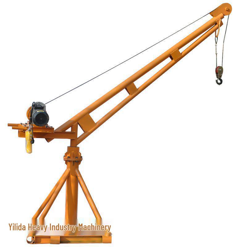 220V Household Electric Hoist: Compact Crane for Outdoor Building and Decoration