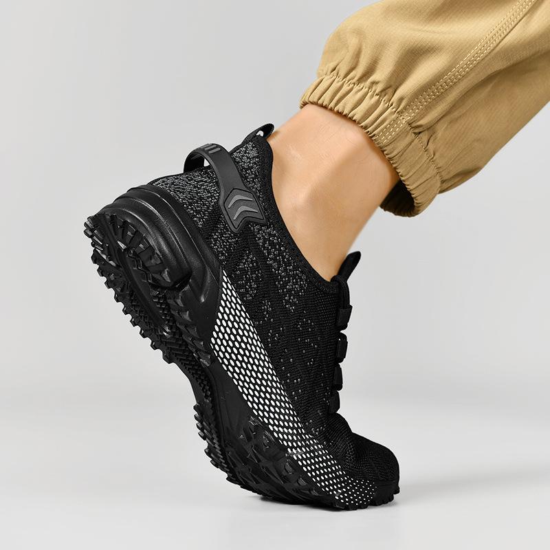 New one-foot stool 39-50 sports shoes casual men's shoes breathable fly-woven mesh air cushion running shoes men's trendy shoes