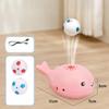 Cat Interactive Toy Electric Floating Ball Cat Toy Whale Shaped Cat Toy Portable USB Dual Function Fan Pet Toy Pet Supplies