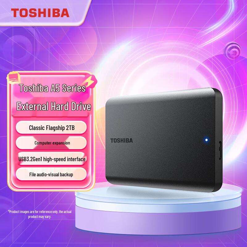 Toshiba A5 Portable External Hard Drive