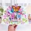 3D Fjäril Pop Up Grattiskort Postkort För Alla Hjärtans Dag, Mors Dag, Bröllopsdag, Bröllopskort, Födelsedagspresent