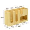 Uyoyous Paper Cup Holder, Cup Holder, Paper Cup Stand, Cup Dispenser, Wooden Cup Stand, Paper Cup Holder, Suitable for Convenience Stores, Cup