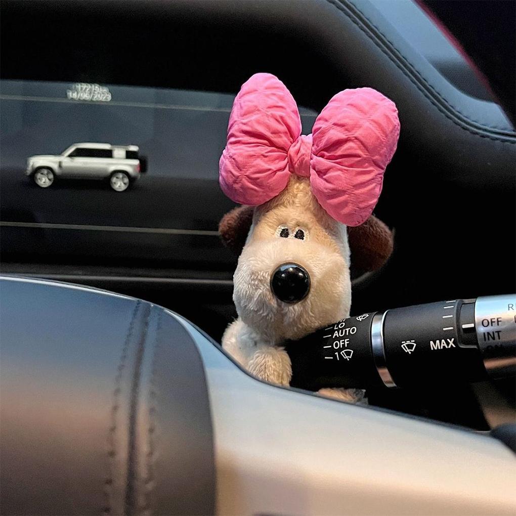 Skin-friendly Steering Lights Wiper Dolls Safe Fine Stitching Car Decoration Dolls Car Pilot Dolls