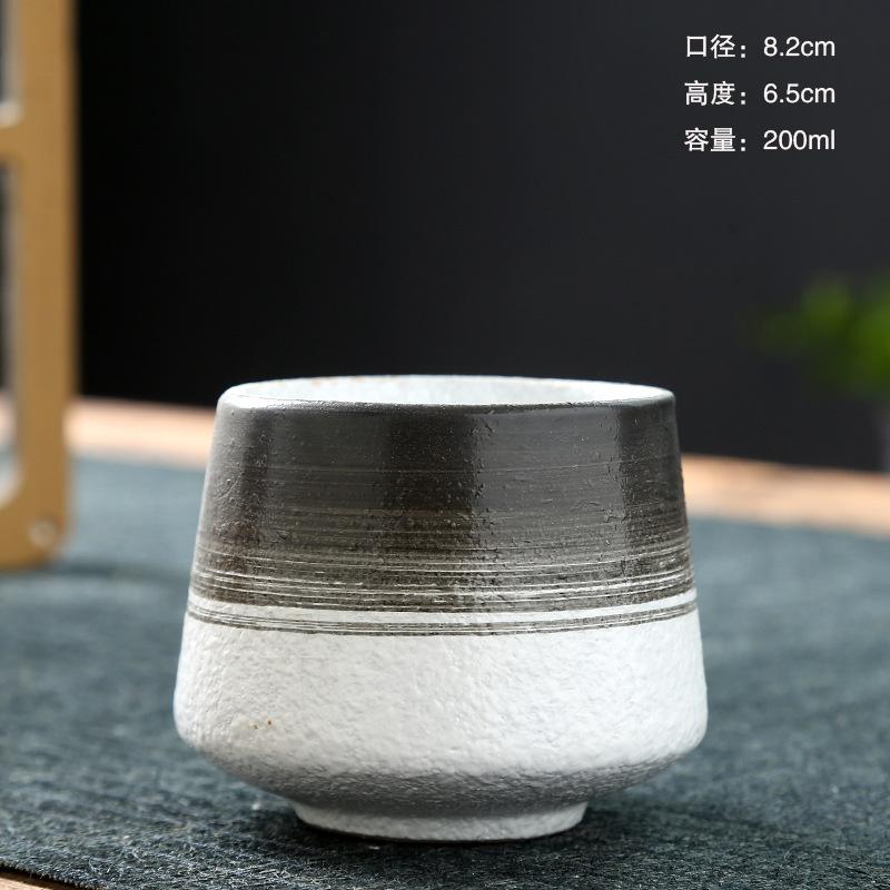 Ceramic Cup, Retro Coarse Pottery Coffee Cup, Personal Home Drinking Water, Single Cup, Siege Stove Tea Cup