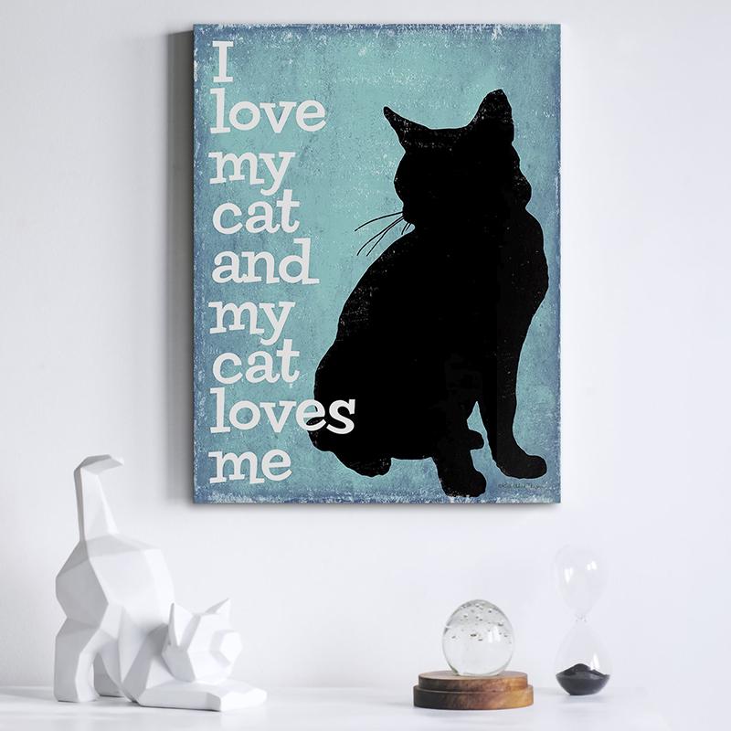 Buy Cute Black Cat Nordic Posters Prints Wall Art Canvas Pictures For Living Room Salon Decor Background At Affordable Prices Free Shipping Real Reviews With Photos Joom Buy Cute Black Cat Nordic Posters Prints Wall Art Canvas Pictures For Living Room Salon Decor Background At Affordable Prices Free Shipping Real Reviews With Photos Joom