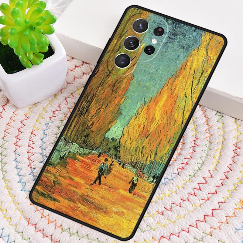 Van Gogh Oil Painting TPU Phone Case For Samsung Galaxy note 10 pro S26 S25 S24 S23 S22 Ultra Plus S21 FE S20 Shockproof Cover