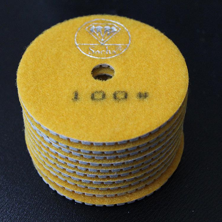 4-Inch Polishing Discs: Marble, Granite, Stone, Glass