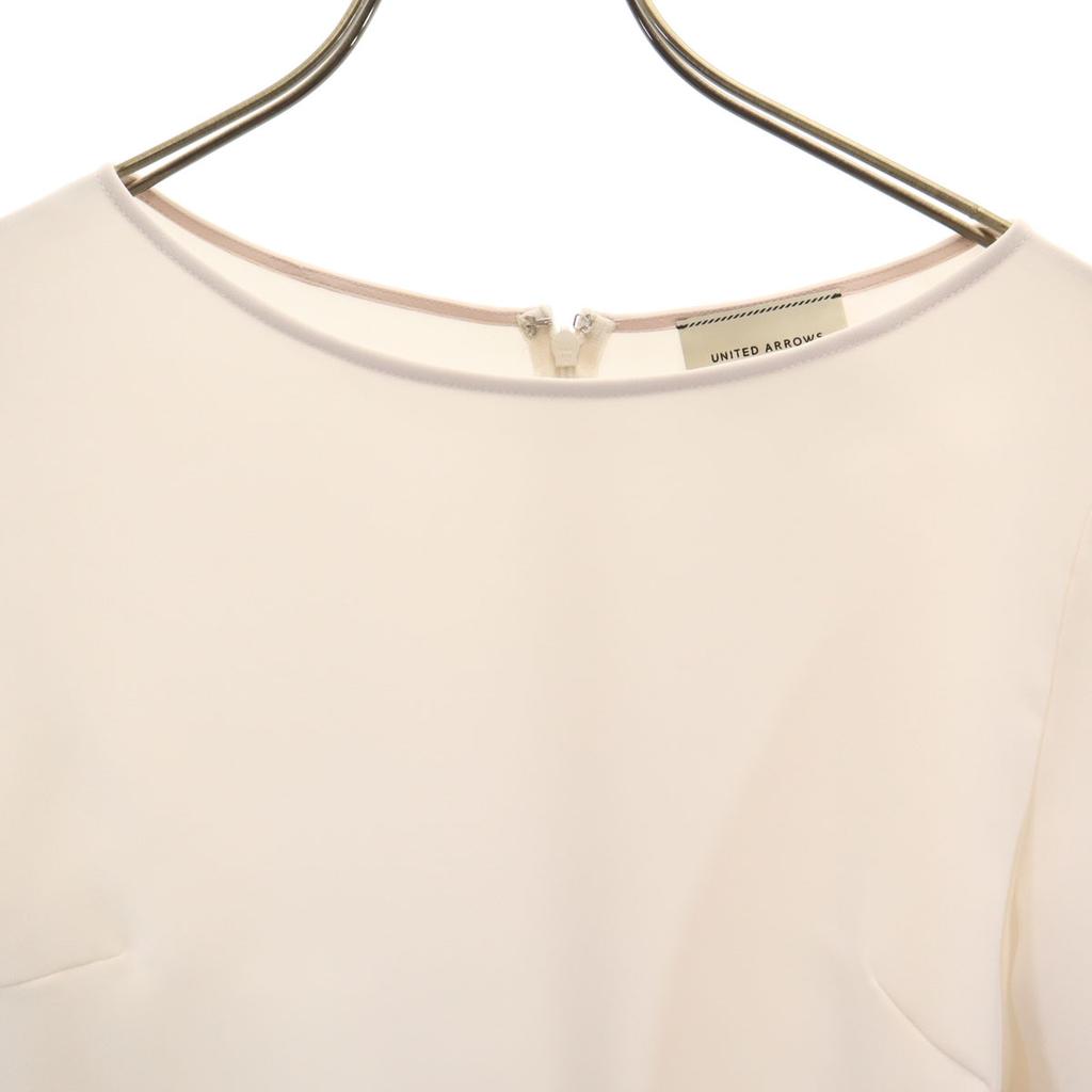 UNITED ARROWS Long Sleeve Bell Sleeve Blouse Ivory Women Used