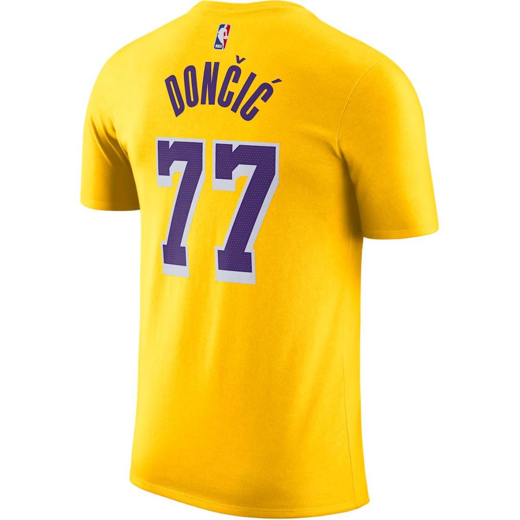 Nike NBA Letter Short Sleeve Crew Neck T-Shirt Men tops DR6380-733
