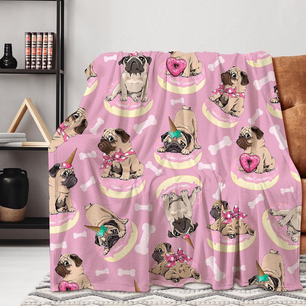 Galaxy Unicorn Blanket Soft Fleece Throw Fantasy Design Kids Room Decor Dreamy Home Decoration
