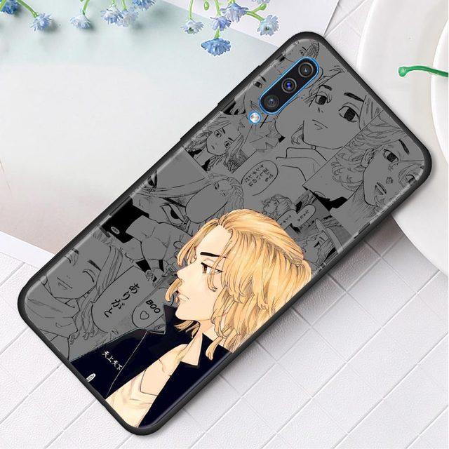 Silikonový kryt s motivem komiksů Tokyo Revengers pro Samsung Galaxy A50 A70 A10 A20e A30 A40 A20s A10s A10e A80 A90 A60 A30s